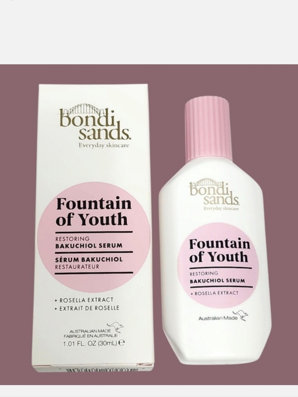 Bondi Sands Fountain Of Youth Bakuchiol Serum NIB